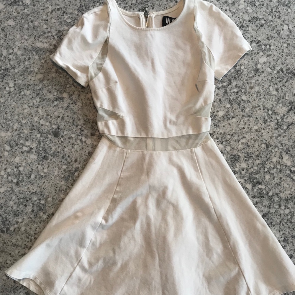 white dress